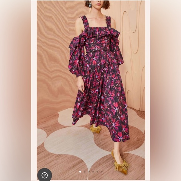 Ulla Johnson Caprice Dress Zinnia - Picture 1 of 15